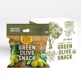 Organic Green Pitted Olive Snack by Nature’s Greatest Foods – 1.1 Oz – Ready to Eat, Freshly Seasoned, Low Calorie & Nutritious, Gluten Free, Kosher, Product of Greece (Pack of 24)