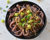 RICE NOODLES BLACK ORGANIC, 7.7 Oz