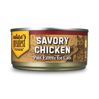 Savory Chicken – Cat Food Patè, 5.5 Oz