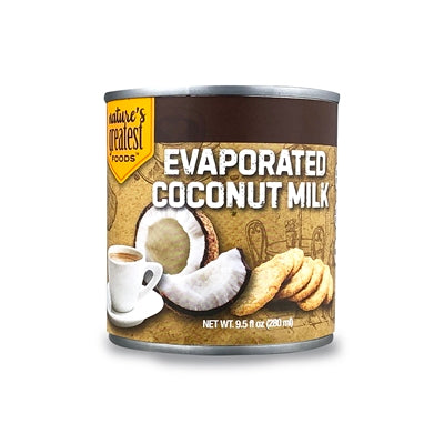 EVAPORATED COCONUT MILK, 9.5 oz